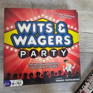 Wits & Wagers Party Board Game Complete North Star Games Trivia Game 2012